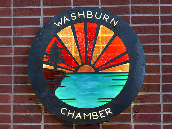 Washburn logo sign