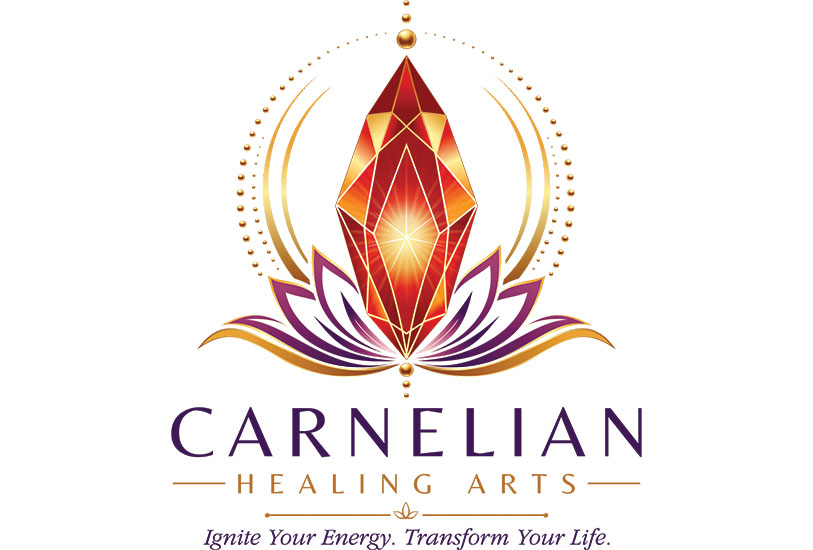 CARNELIAN healing art logo