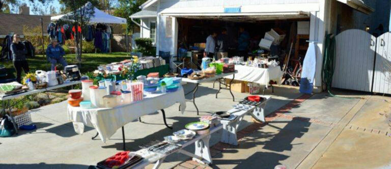 Washburn city garage sale