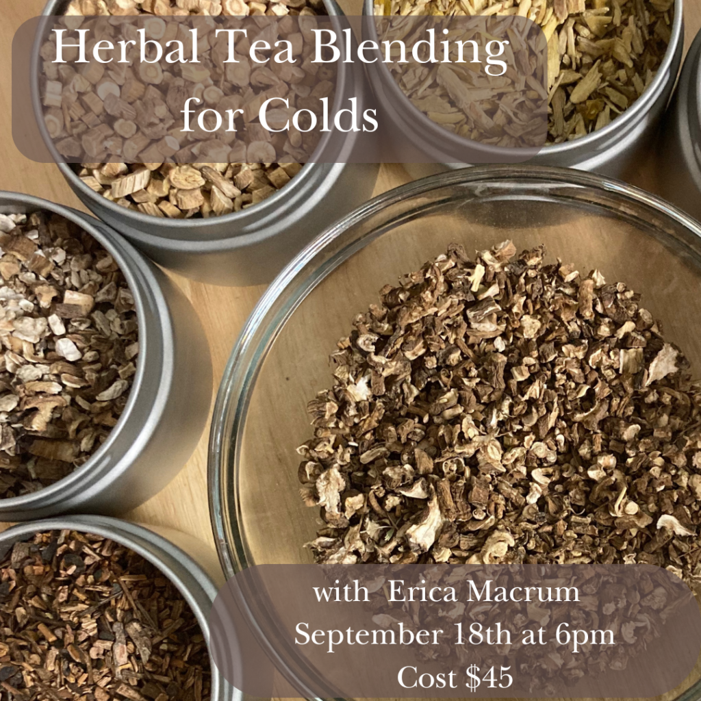 Herbal Tea Blending for Colds - Washburn Chamber of Commerce