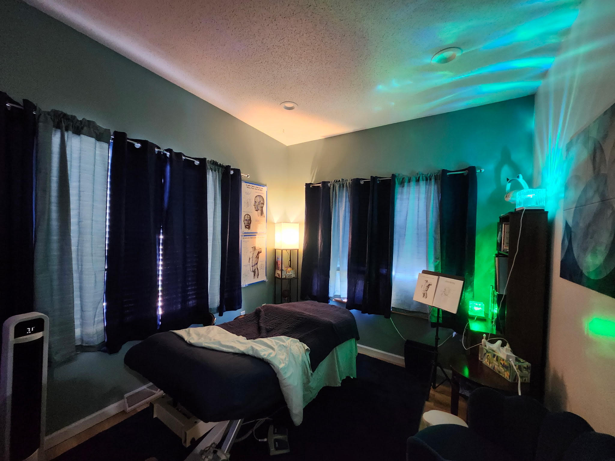 Washburn Lymph Works spa room
