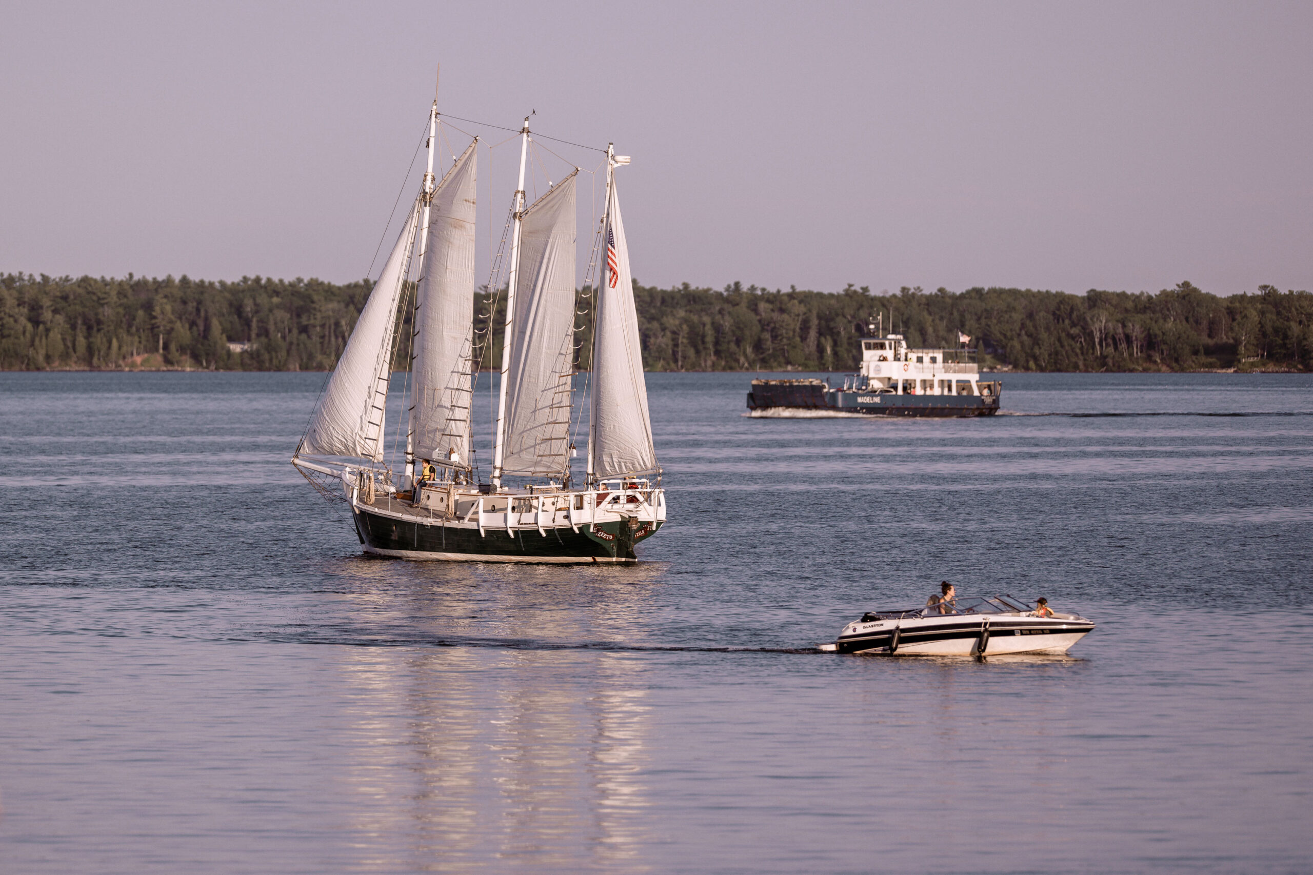 boats on the water